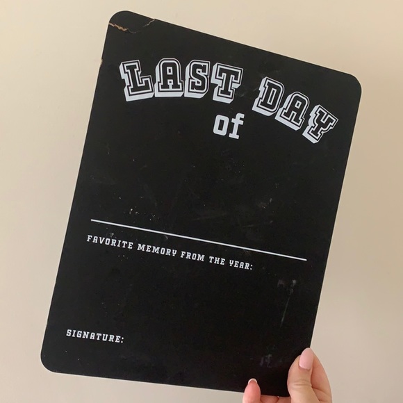First Day/Last Day Sign - Picture 1 of 4